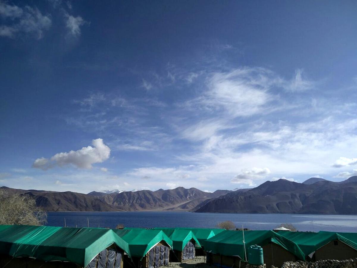 Spangmik Pangong Delight Camps And Cottages מראה חיצוני תמונה