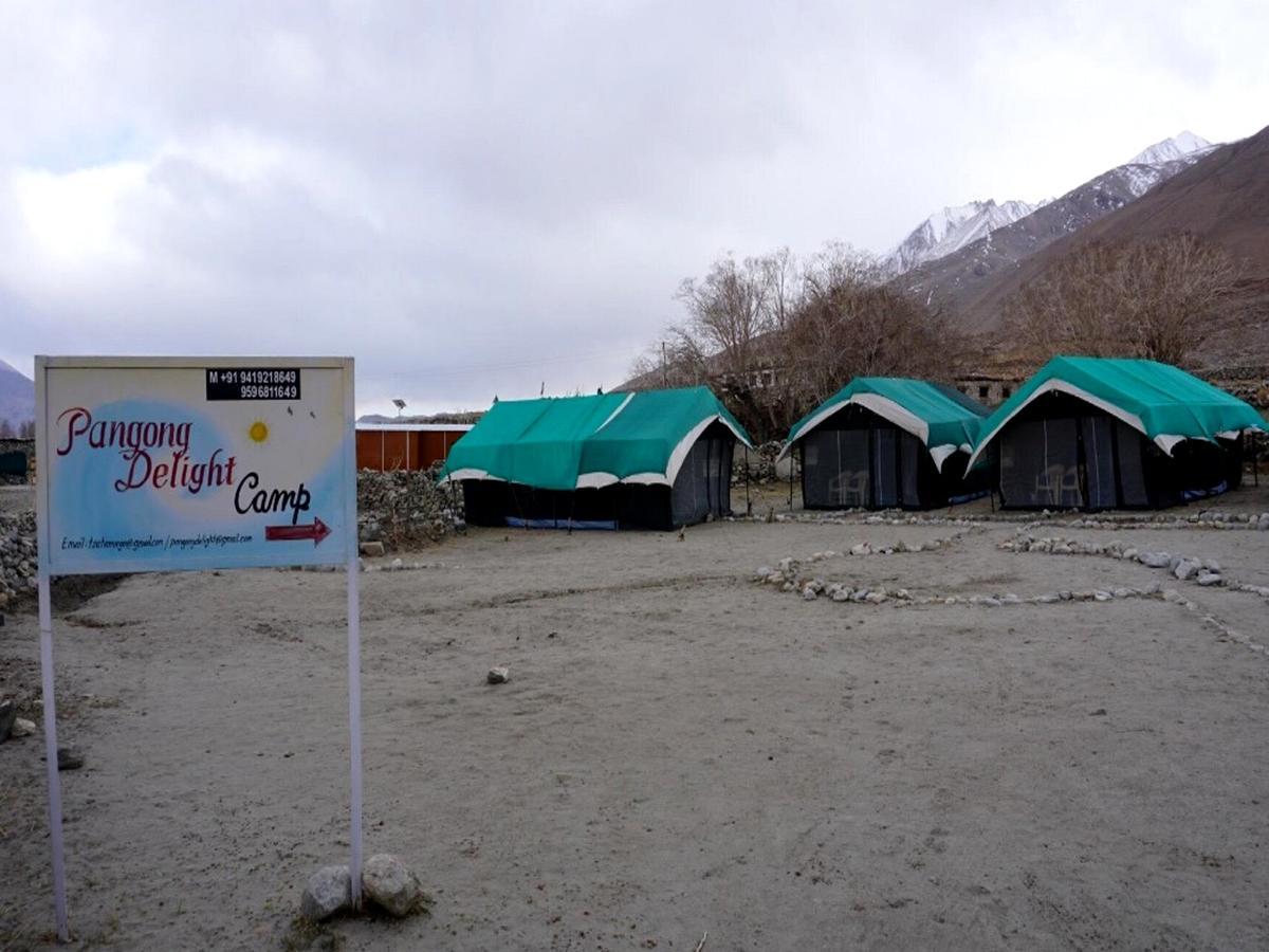 Spangmik Pangong Delight Camps And Cottages מראה חיצוני תמונה